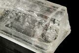 Water-Clear, Selenite Crystal with Hematite Phantom - China #226098-2